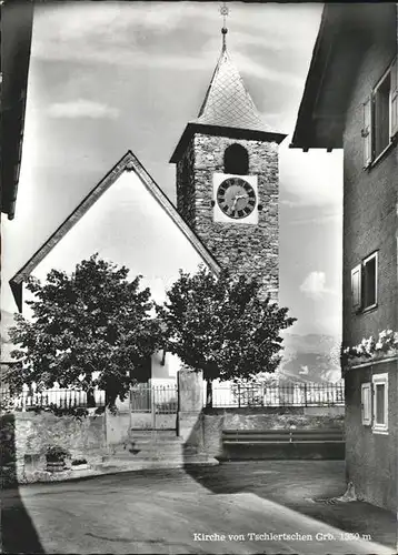 Tschiertschen Kirche Kat. Tschiertschen