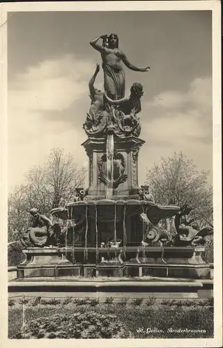 St Gallen SG Broderbrunnen Kat. St Gallen