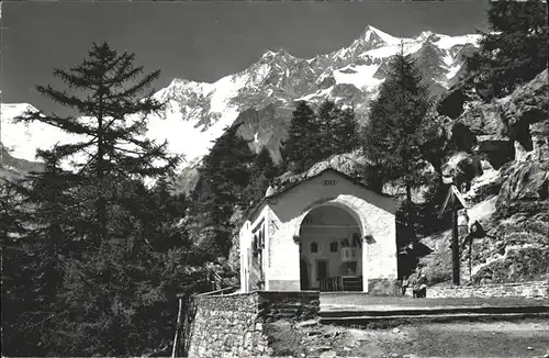 Saas Fee Maria z. hohen Stiege Kat. Saas Fee