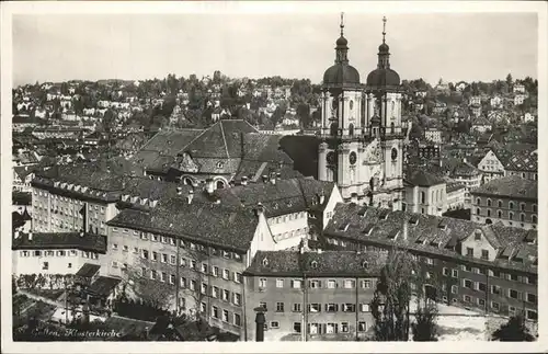 St Gallen SG Klosterkirche Kat. St Gallen