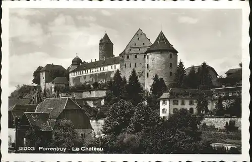 Porrentruy Le chateau Kat. Porrentruy