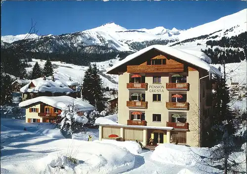 Flims Waldhaus Hotel Pension Cresta Kat. Flims Waldhaus