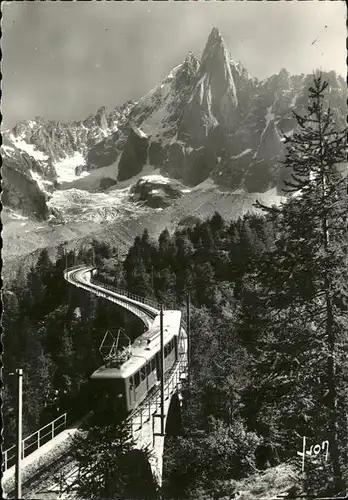 Chamonix Le chemin de fer Kat. Chamonix Mont Blanc