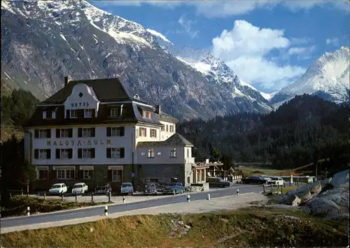 Maloja GR Maloja Kulm Hotel / Maloja Graubuenden /Bz. Maloja