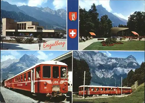 Engelberg OW Bahnhof Kurpark Kat. Engelberg