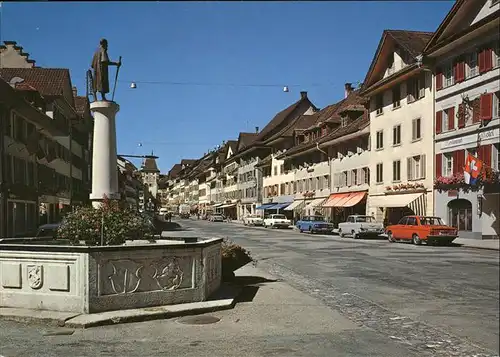 Willisau Brunnen Kat. Willisau