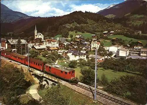 Fiesch Furka Oberalp Bahn Kat. Fiesch