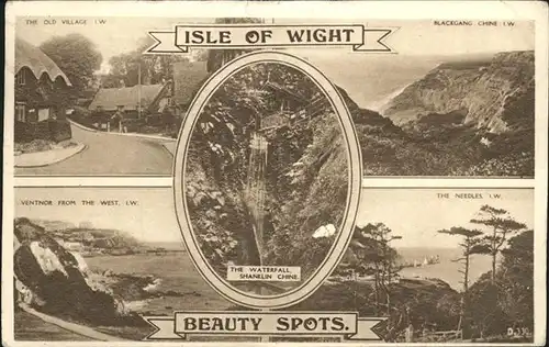 Isle of Wight UK Beauty Spots / Isle of Wight /Isle of Wight