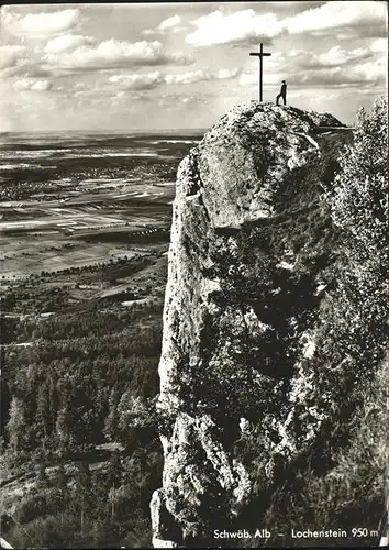 Balingen Lochenstein Gipfelkreuz Kat. Balingen