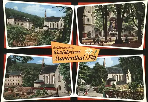 Marienthal Geisenheim Wallfahrtskirche Kat. Geisenheim