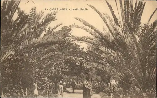 Casablanca Jardin Public Kat. Casablanca