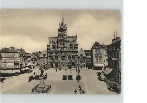 Compiegne Oise Place de l Hotel de Ville Monument Denkmal Kat. Compiegne