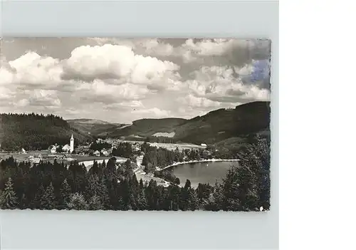 Titisee Blick vom Hirschbuehl Kat. Titisee Neustadt