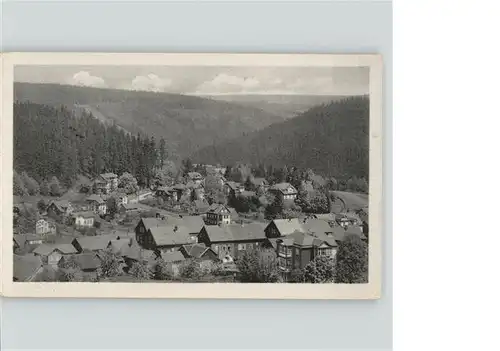 Finsterbergen Panorama Thueringer Wald Kat. Finsterbergen