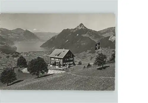 Rickenbach SZ Mythenhaus Ski und Ferienheim Turnverein Neumuenster Zuerich Vierwaldstaettersee Kat. Rickenbach SZ