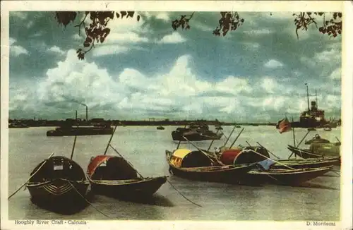 Calcutta Hooghly River Craft Kat. Calcutta
