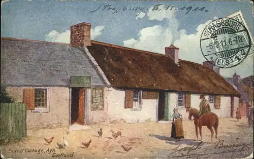 Ayr Burns Cottage Kat. South Ayrshire