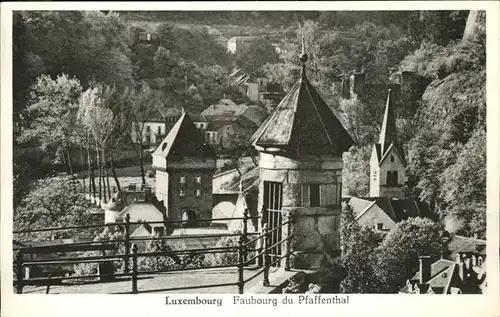 Luxembourg Luxemburg Faubourg du Pfaffenthal / Luxembourg /