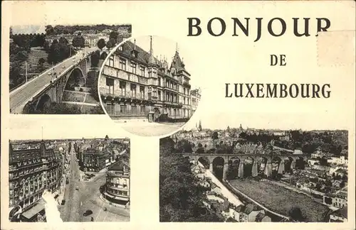 Luxembourg Luxemburg Teilansichten  / Luxembourg /