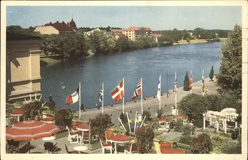 Karlstad Varmlands Lan Stadshotellets Terrass Kat. Karlstad