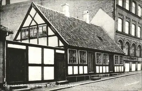 Odense H.C. Andersens Barndomshjem Kat. Odense