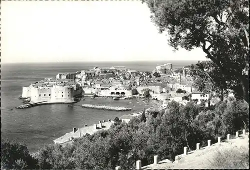 Dubrovnik Ragusa Panorama Kat. Dubrovnik