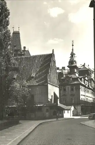 Prag Prahy Prague Altneu Synagoge Kat. Praha