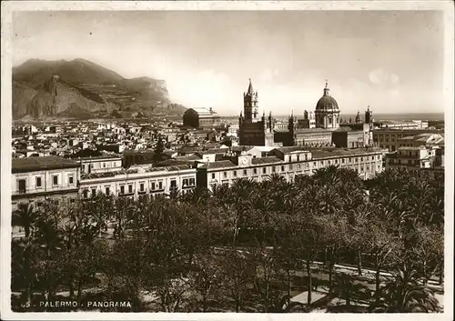 Palermo Sicilia Panorama Kat. Palermo