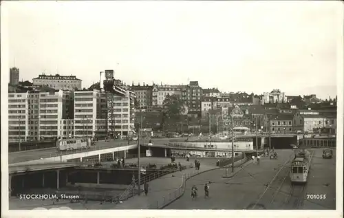 kk31960 Stockholm Slussen Kategorie. Stockholm Alte Ansichtskarten