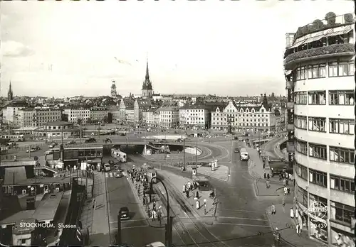 Stockholm Panorama Slussen  Kat. Stockholm