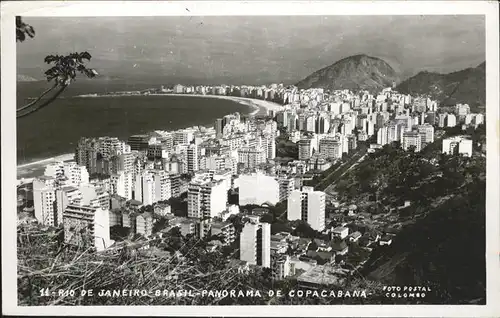 Rio de Janeiro Panorama de Copacabana Kat. Rio de Janeiro
