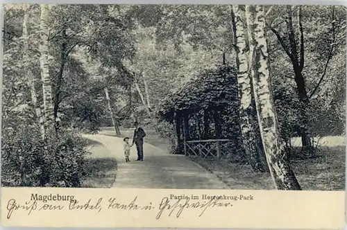 Magdeburg Magdeburg Herrenkrug Park x / Magdeburg /Magdeburg Stadtkreis