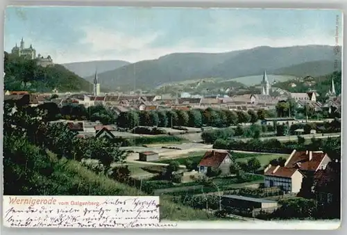 we46482 Wernigerode Harz  x Kategorie. Wernigerode Alte Ansichtskarten