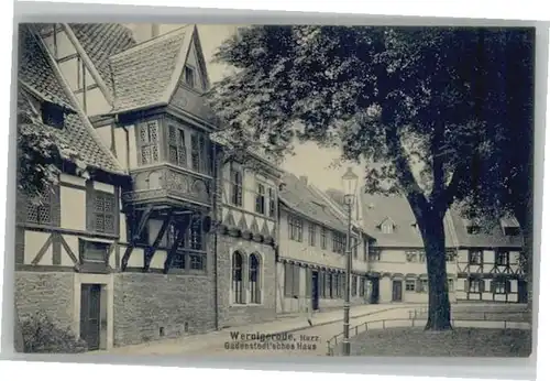 we46510 Wernigerode Harz Gadenstedtsches Haus x Kategorie. Wernigerode Alte Ansichtskarten