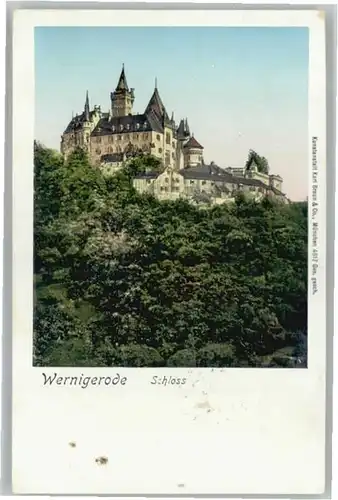 we46536 Wernigerode Harz  * Kategorie. Wernigerode Alte Ansichtskarten