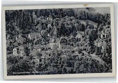 we46585 Wernigerode Harz Kuesters Kamp * Kategorie. Wernigerode Alte Ansichtskarten