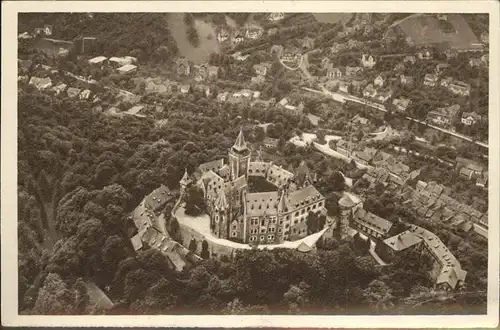 Wernigerode Harz Schloss Luftbild / Wernigerode /Harz LKR