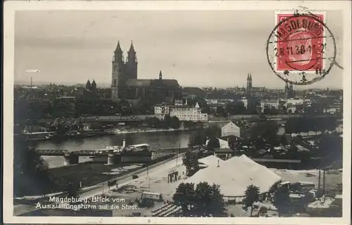 Magdeburg Teilansicht  / Magdeburg /Magdeburg Stadtkreis