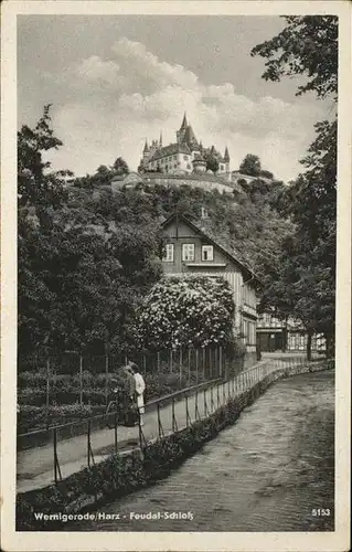 Wernigerode Harz Feudal-Schloss / Wernigerode /Harz LKR