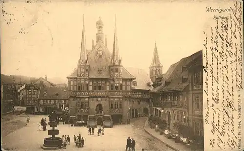 Wernigerode Harz Rathaus / Wernigerode /Harz LKR