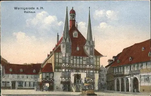 Wernigerode Harz Rathaus / Wernigerode /Harz LKR