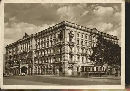 Berlin Hotel Kaiserhof Wilhelmplatz Kat. Berlin