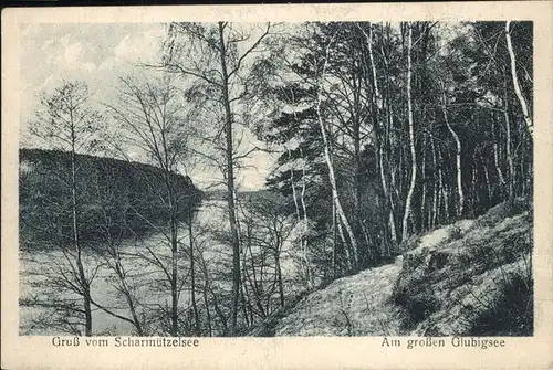 Scharmuetzelsee Am grossen Glubigsee Kat. Bad Saarow