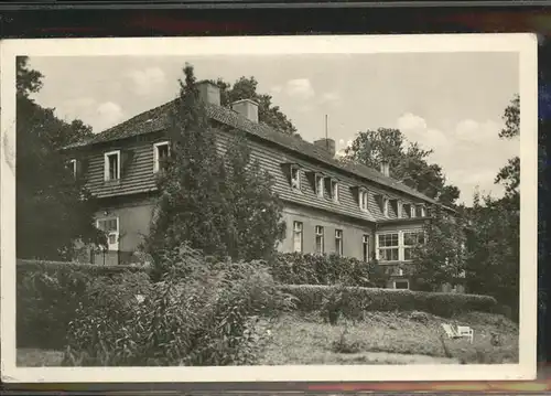 Bad Saarow Haus Eibenhof Kat. Bad Saarow