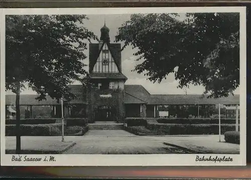 Bad Saarow Bahnhofsplatz Kat. Bad Saarow