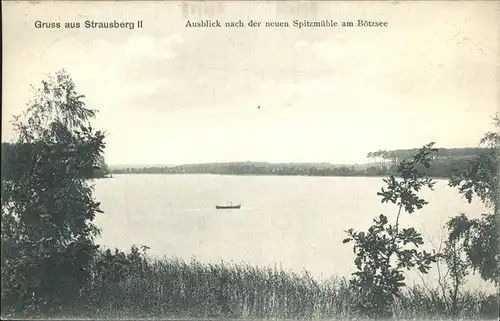 Strausberg Brandenburg Boetzsee Kat. Strausberg