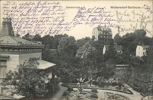 Woltersdorf Erkner Sanatorium Kat. Woltersdorf Erkner