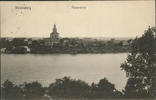 Strausberg Brandenburg Panorama Kat. Strausberg