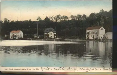 Woltersdorf Erkner Schleuse Kat. Woltersdorf Erkner