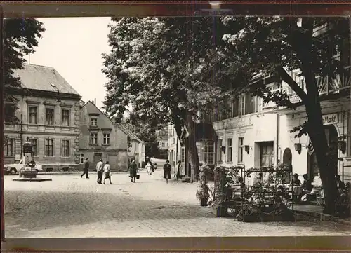 Buckow Maerkische Schweiz Marktplatz Kat. Buckow Maerkische Schweiz